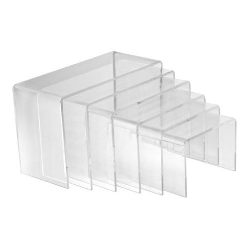 Deflect O Display Risers Set of 6 4mm Acrylic